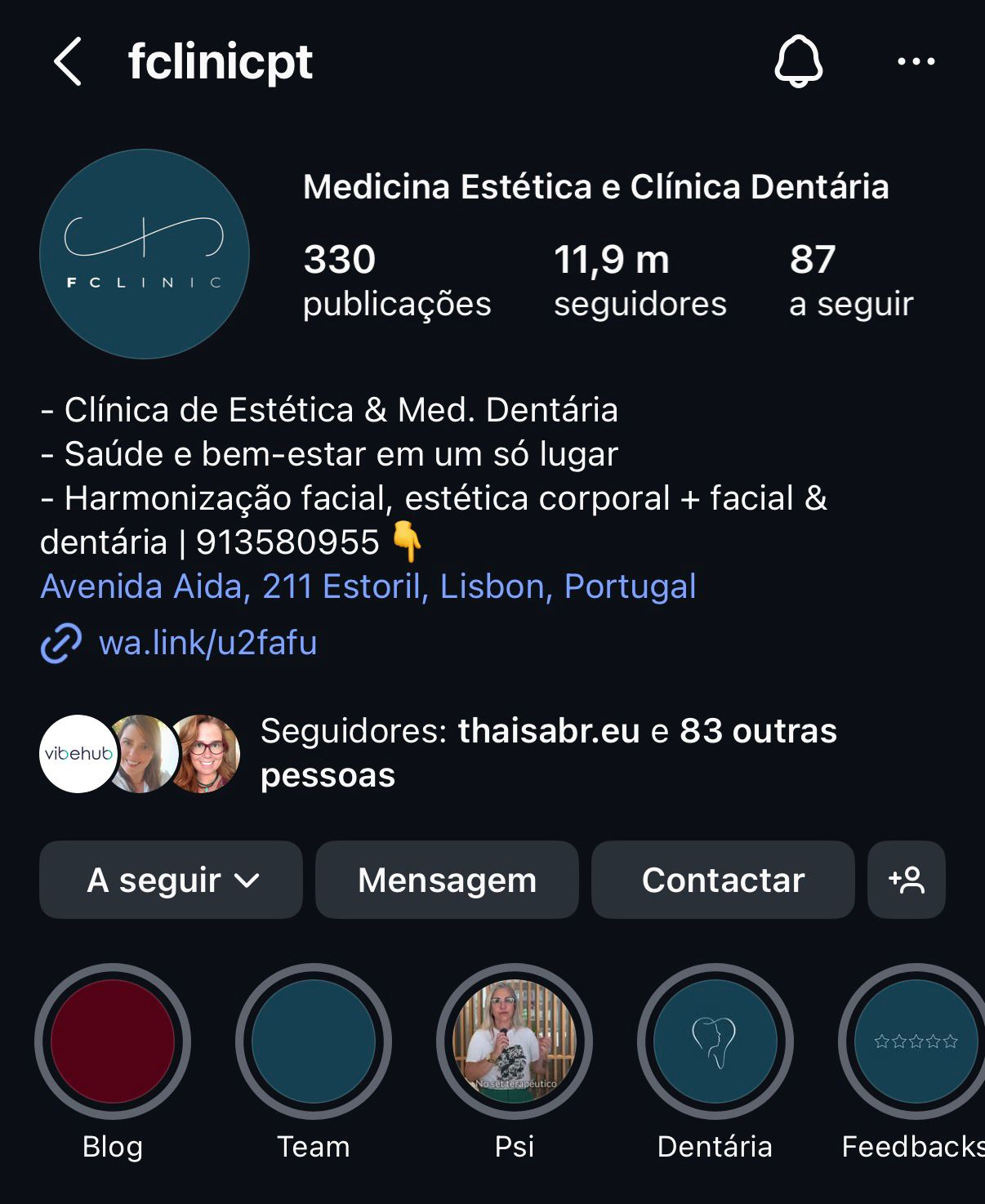 FClinic Instagram